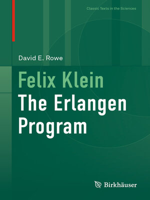 cover image of Felix Klein